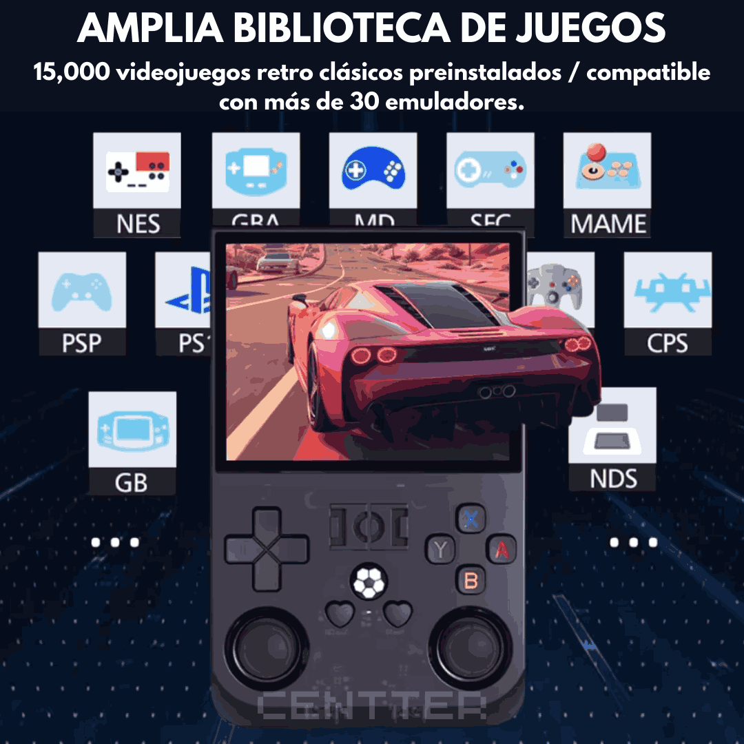Consola Portátil R36Pro retro + 20.000 video juegos clásicos