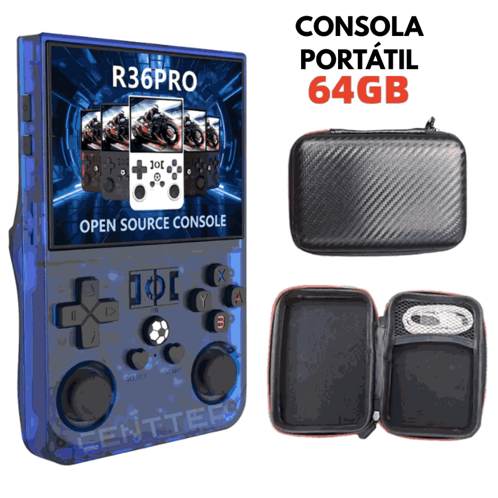 Consola Portátil R36Pro retro + 20.000 video juegos clásicos
